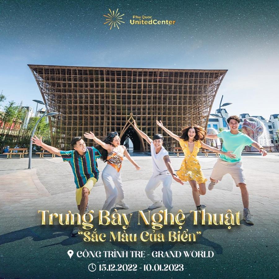 Bistro Hotel Grand World Phú Quốc Exterior foto